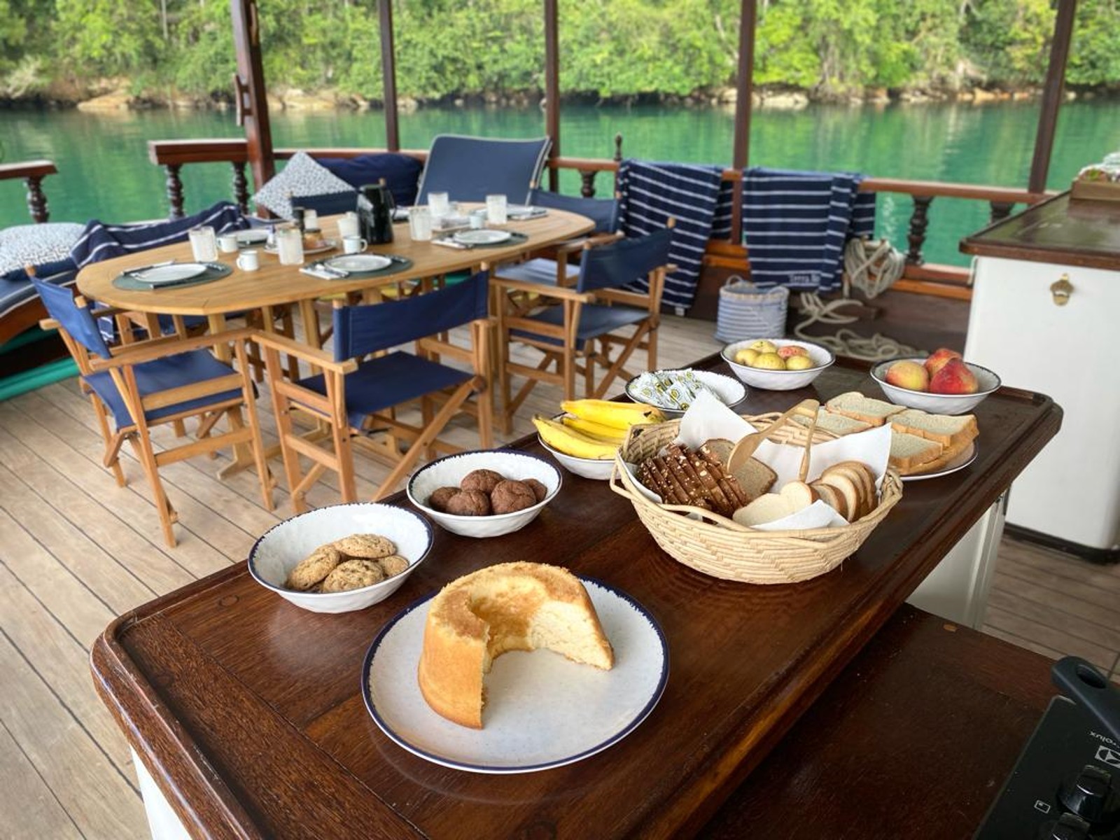 Café da manhã a bordo